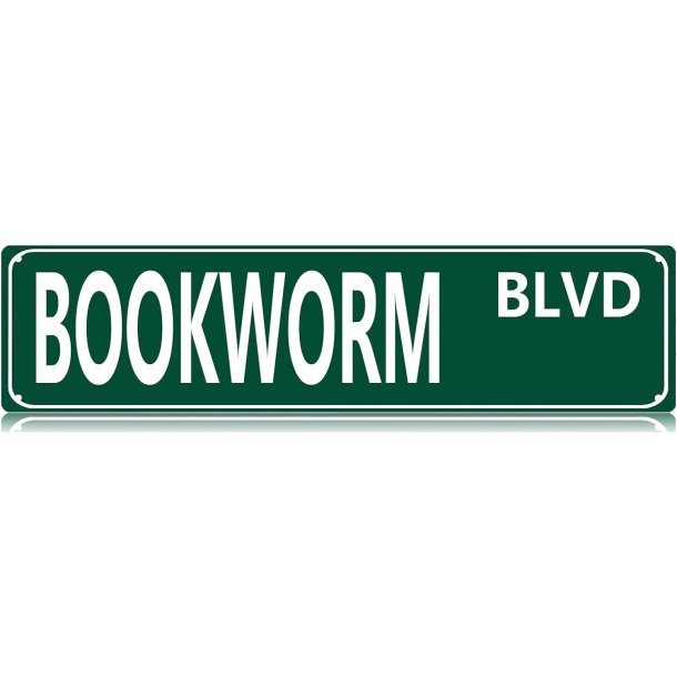Bookworm skilt