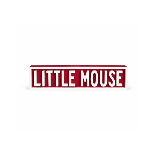 Little Mouse - 3D skilt