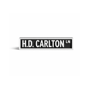 H.D. Carlton - 3D skilt